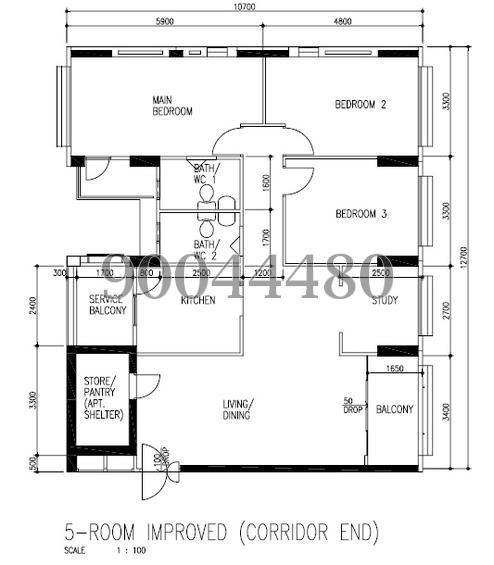 Blk 470 Choa Chu Kang Avenue 3 (Choa Chu Kang), HDB 5 Rooms #114897402